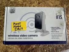 Iris Wireless Video Camera (Requires Iris Smart Hub) Not Included. New/Sealed