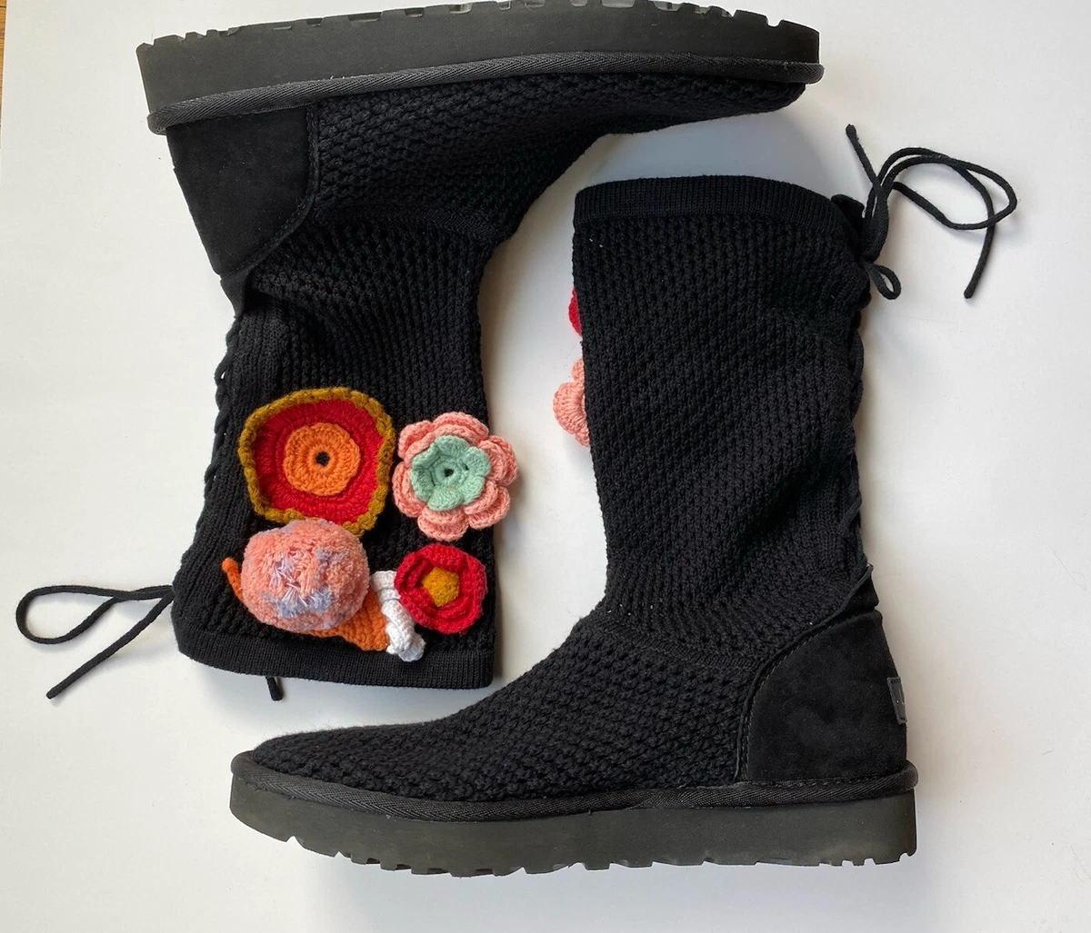 Uggs top crochet boots