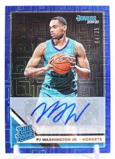 2019 Panini Donruss Basketball PJ Washington Charlotte Hornets RC Auto /35 #211