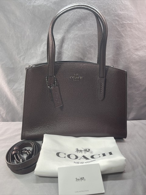 coach charlie 28 black