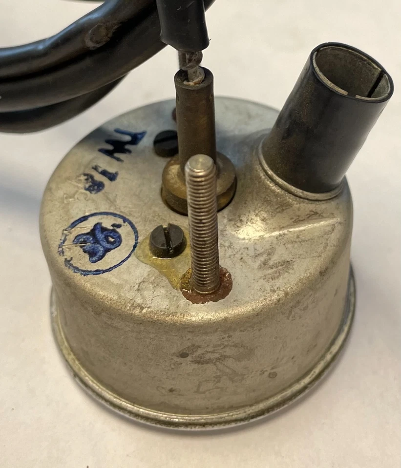 Medidor de temperatura da água Mercedes-Benz 300SL Gullwing 190SL VDO 1985420105 DTD 04/55  - Imagem 3 de 4