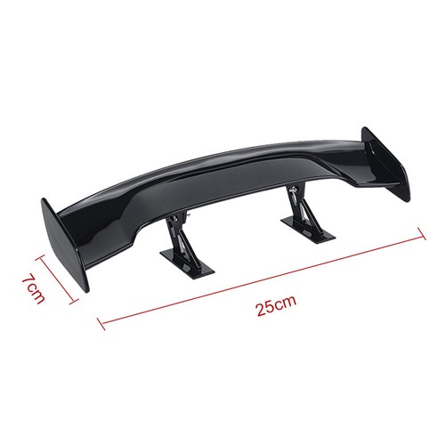 Car Mini Spoiler Tail Wing Carbon Fiber Look Modified Tails Wing Decorations - Picture 8 of 12