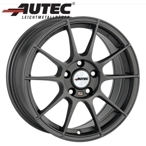 4 Autec Winterfelgen WIZARD 7.5x17 ET45 5x108 GUN für Renault Laguna Mégane - Bild 1 von 1