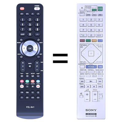 RM-ADP093W Ersatz Fernbedienung für Sony AV System BDV-N7100W BDV-N8100W