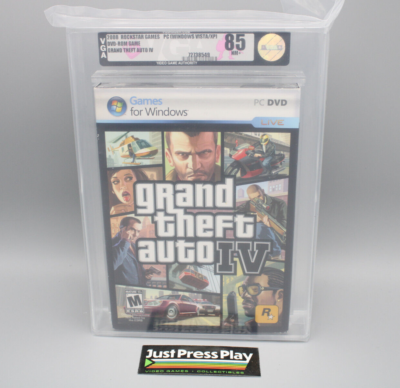 Grand Theft Auto IV for Windows PC 1st Print w/ Slipcover VGA