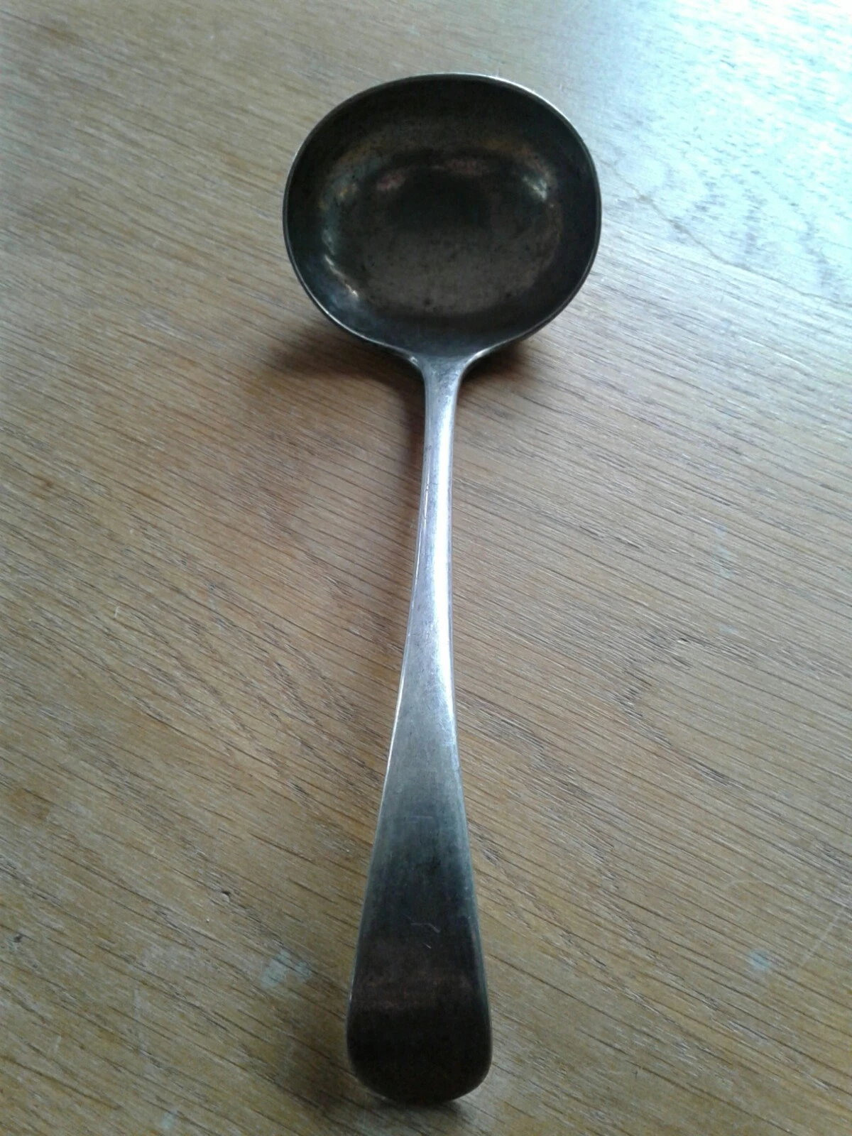 Old English Solid Sterling Silver Sauce Ladle, Sheffield 1933