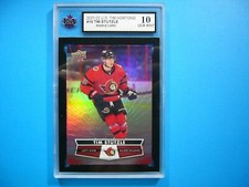 2021/22 UPPER DECK U.D. TIM HORTONS HOCKEY CARD #18 TIM STUTZLE ROOKIE KSA 10 UD