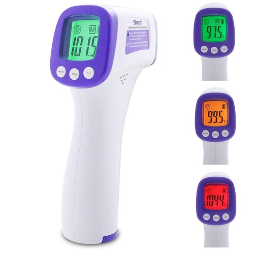SIMZO HW-F7 Berührungsloses Digitales Infrarot Thermometer für Baby, Kinder und Erwachsene - Bild 1 von 6
