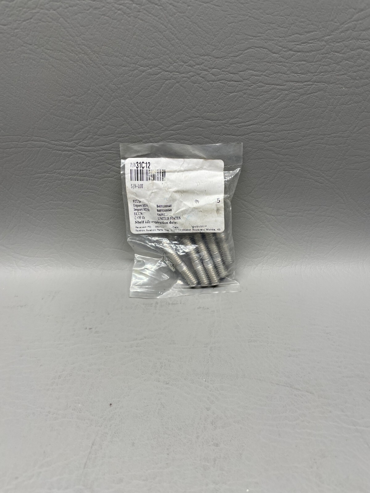 Exhaust Studs for Engine P/N 31C12 Pack of 5 eBay