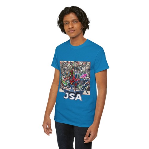 JSA T-Shirt - Dr Fate, Power Girl, Alan Scott, Jade, Mr Terrific, Stargirl - DC - Picture 52 of 65