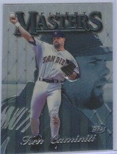 KEN CAMINITI   1997  TOPPS FINEST SILVER MASTERS   #135   PADRES / FREE SHIP