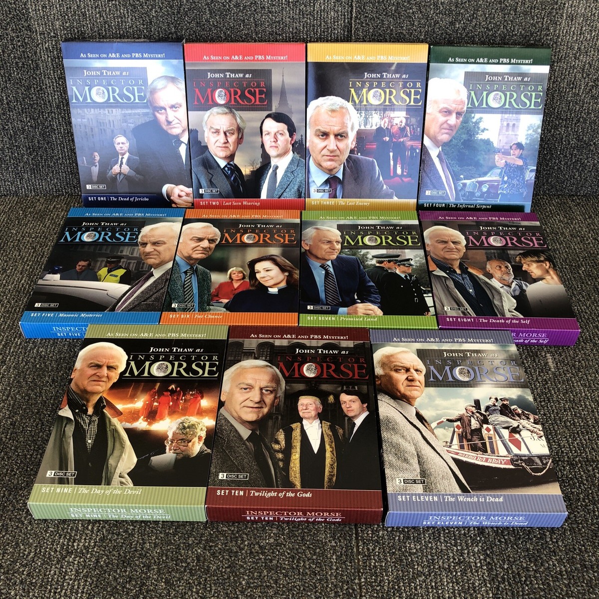 Inspector Morse: The Complete Series - 33 Disc DVD Set