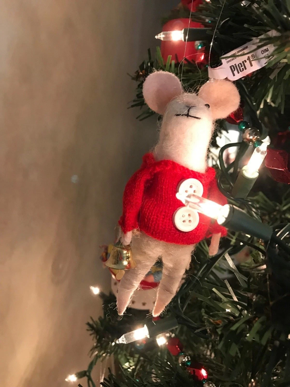 Pier 1 Felt Mice Ornaments - Thumbnail 2