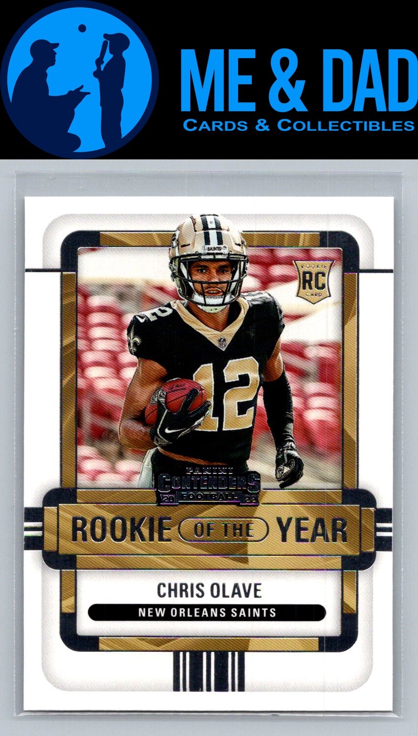 2022 Panini Contenders #ROY-COL Chris Olave Rookie of the Year Contenders