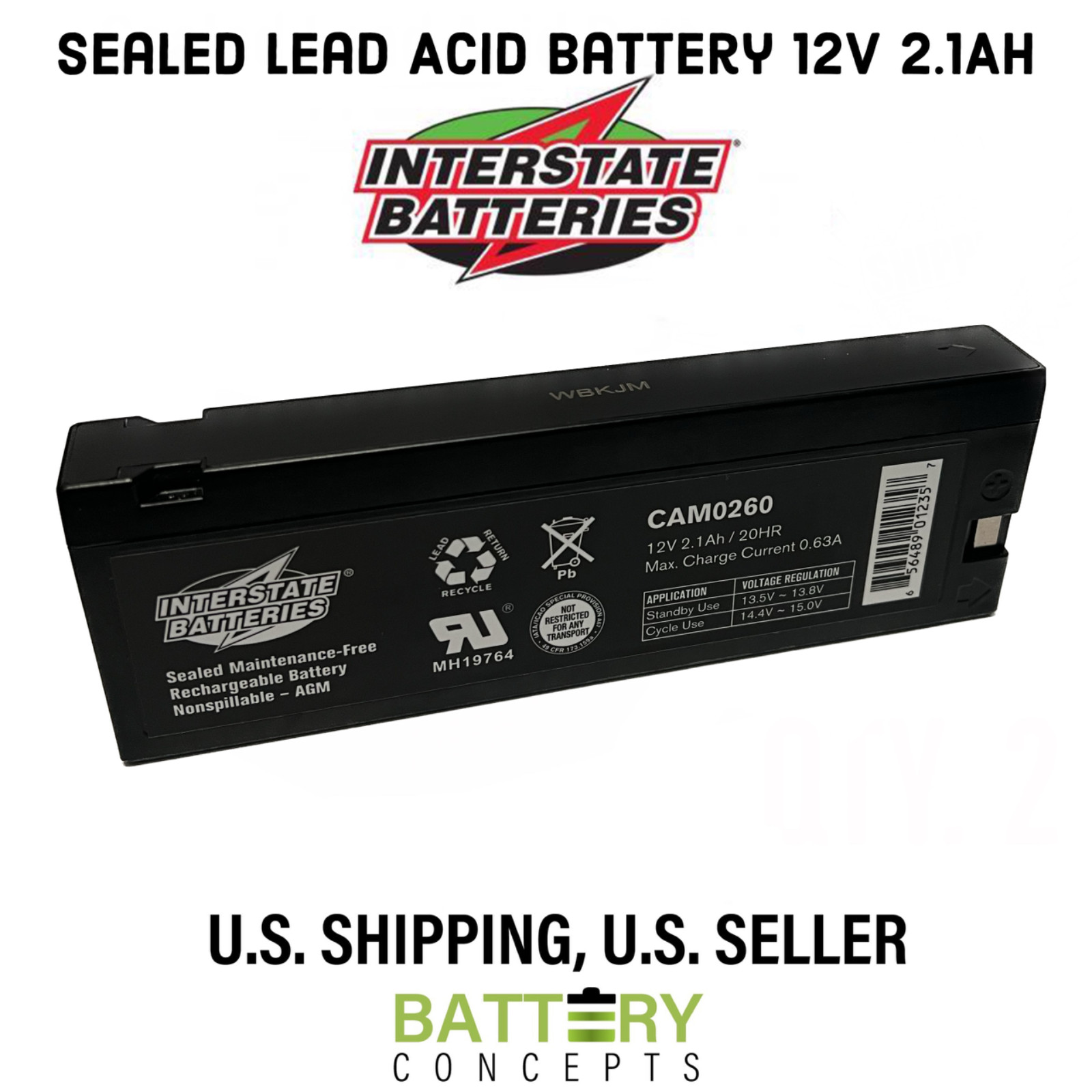 12V 2.1Ah Camcorder Battery For Panasonic OmniMovie VHS HQ AFX6