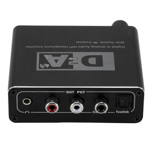Digital Analog Audio Wandler Coaxial / Toslink zu Cinch RCA R/L 3.5MM Konverter - Bild 7 von 9