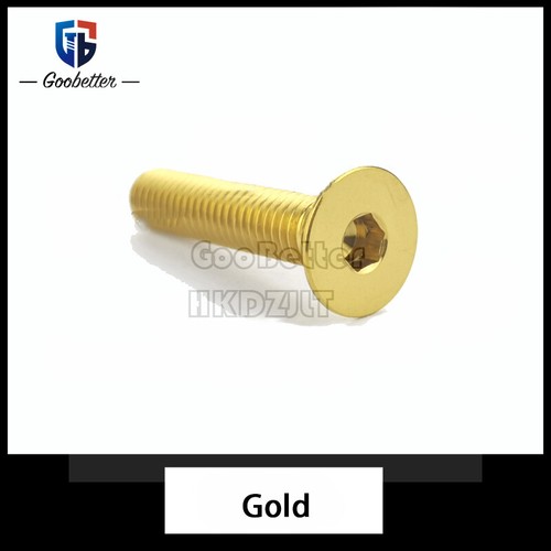 M5 Titanium Alloy Countersunk Flat Head Bolts Screws 10 12 15 20 25 30 35 mm - Picture 8 of 9