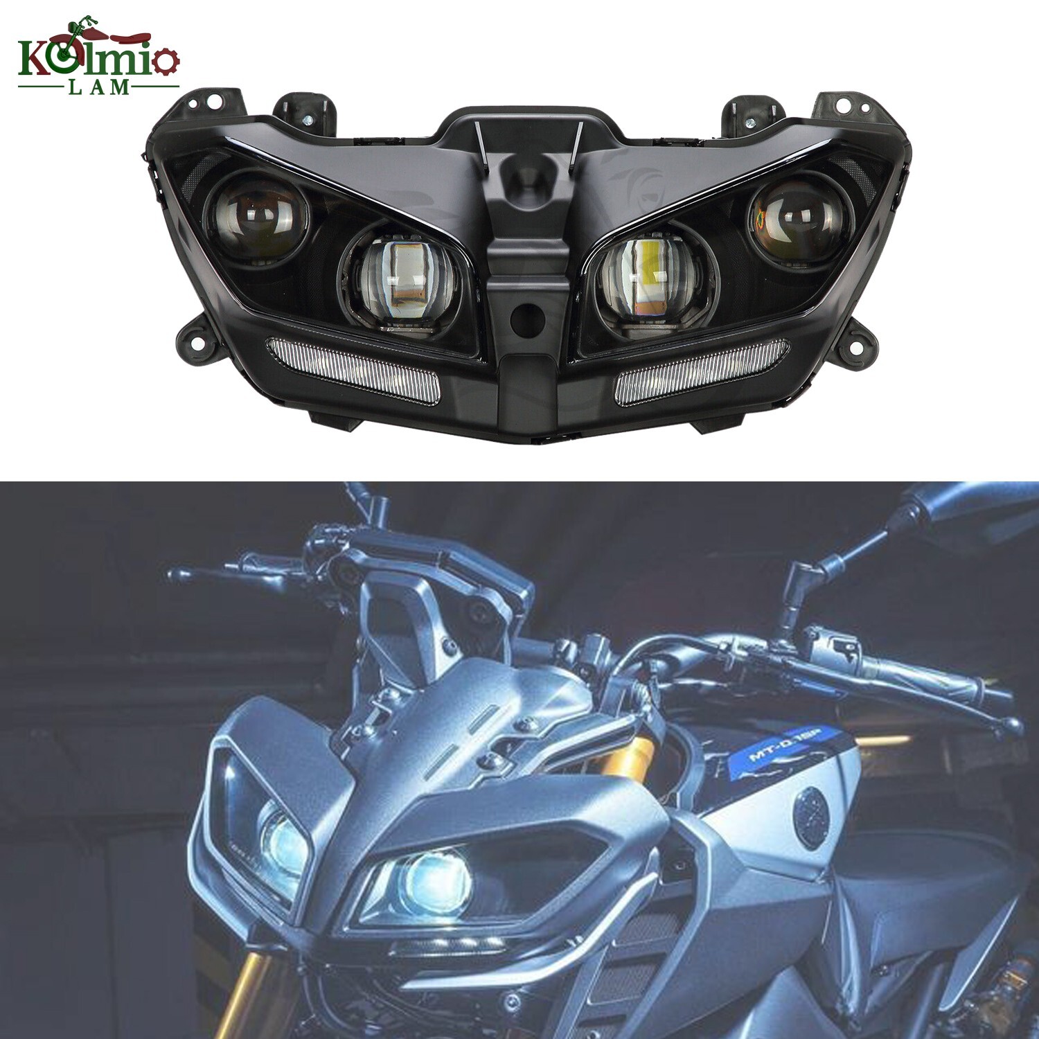 Fit for MT-09 FZ09 2017-2020 YAMAHA Motorcycle Headlight Assembly Headlamp Light