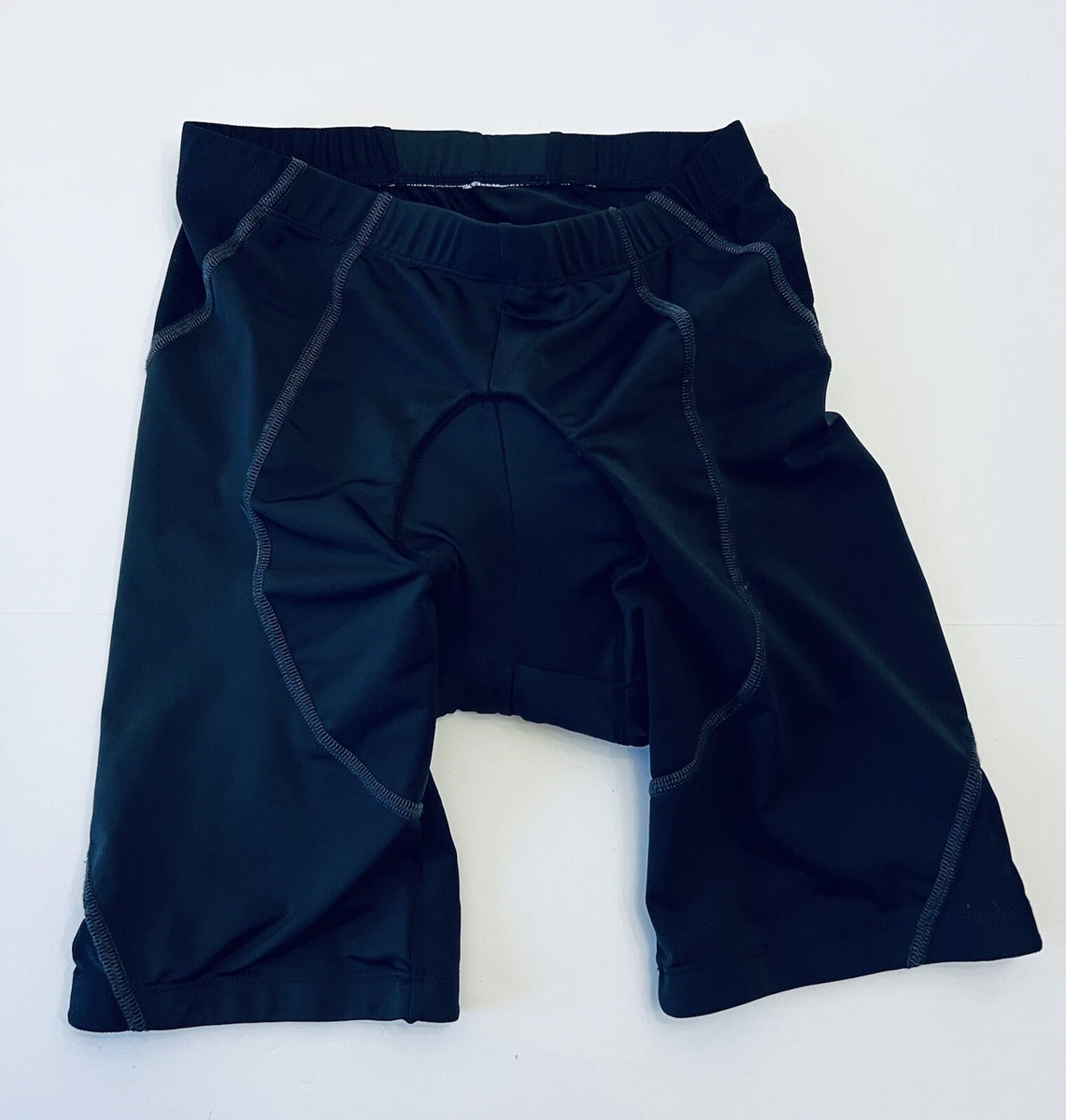Sportneer Mens S Black Cycling Shorts Padded Bike Shorts Bicycle