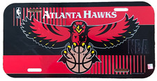 Hawks License Plate Car Truck SUV Van GA Tag Atlanta Georgia NBA Pro Basketball