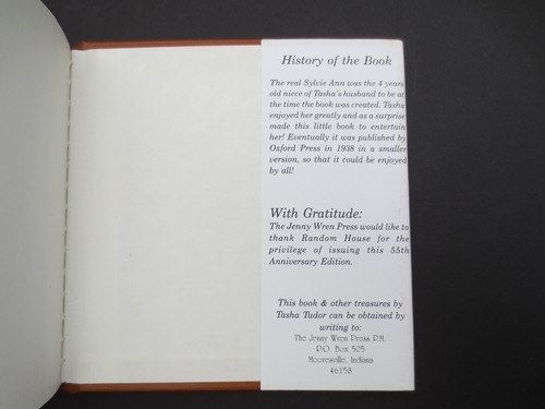 Pumpkin Moonshine ~ Tasha Tudor ~ 1993 Limited Leather Ed. Hand Signed Book - Imagen 7 de 8