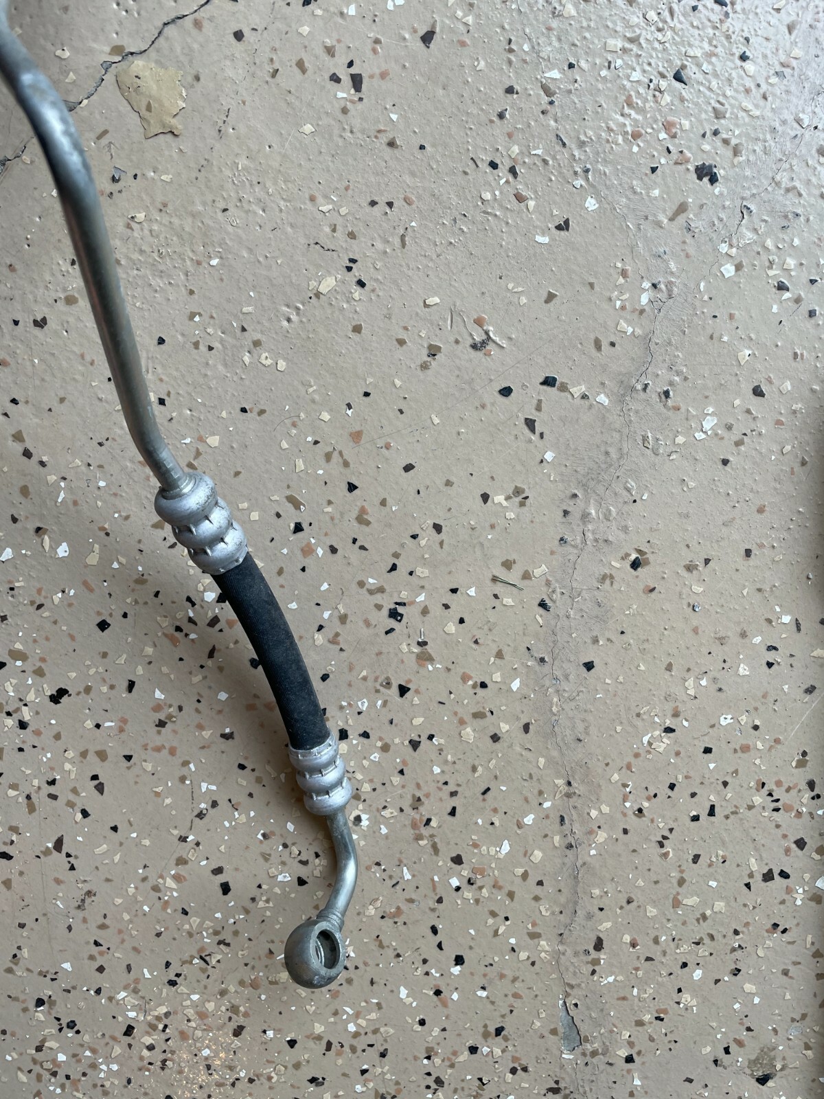 FERRARI 488 UNDERBODY POWER STEERING DELIVERY PIPE, NEW OEM PART# 317214