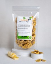 Buxtrade Bio Chips de Bananes Sucrés Séchés 250 g