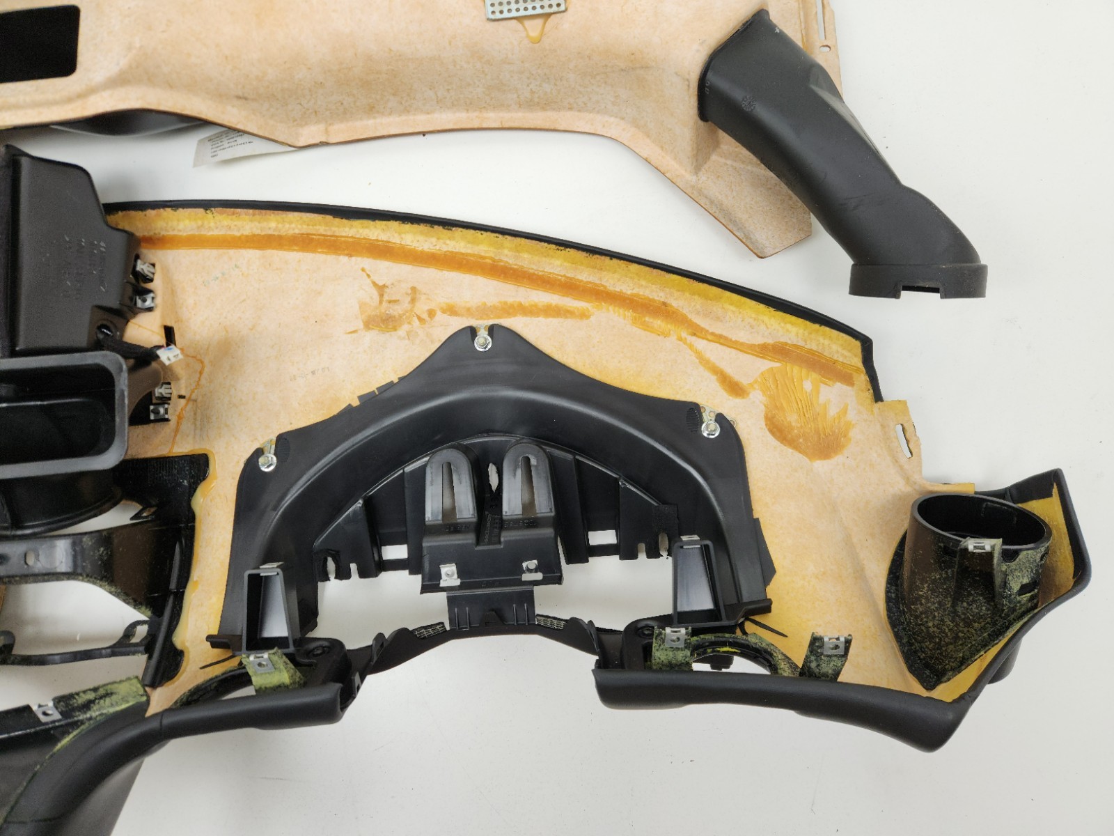 2015-2017 MCLAREN 650S DASHBOARD INSTRUMENT CLUSTER PANEL LEATHER ASSEMBLY OEM