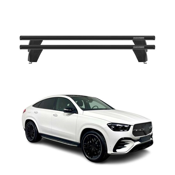 Menabo DachträGer GrundtäGer FüR Mercedes GLE C167 2019-2026 75Kg Alu Schwarz 2X-image