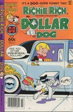 Richie Rich and Dollar the Dog #23 VG 1982 Stock Image Low Grade