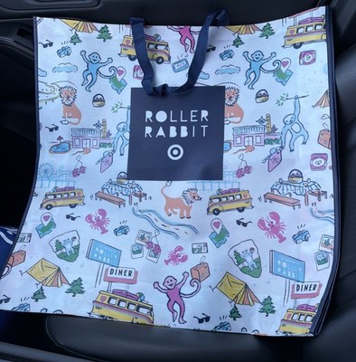 Roller Rabbit x Target Exclusive Shopping Bag IN HAND