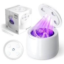 Ultrasonic Retainer Cleaner, 42kHz Dental Cleaning Pod for Dentures, Braces, ...