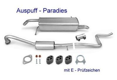 Abgasanlage Auspuff für Ford B-Max 1.0 Ecoboost Typ JK 74-92KW Großraumlimo.+Kit