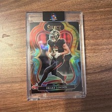 Drake London 2025 Select Suite Level Prizm  14/25 Falcons SP #347