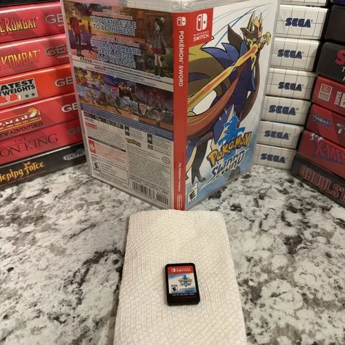 Pokémon Sword Nintendo Switch game and case!