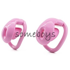 Male Chastity Cage with 4 Size Rings Sissy Resin Chastity Device Cb Lock for Men