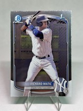Richard Matic 2025 1st Bowman Chrome BCP-71 New York Yankees 