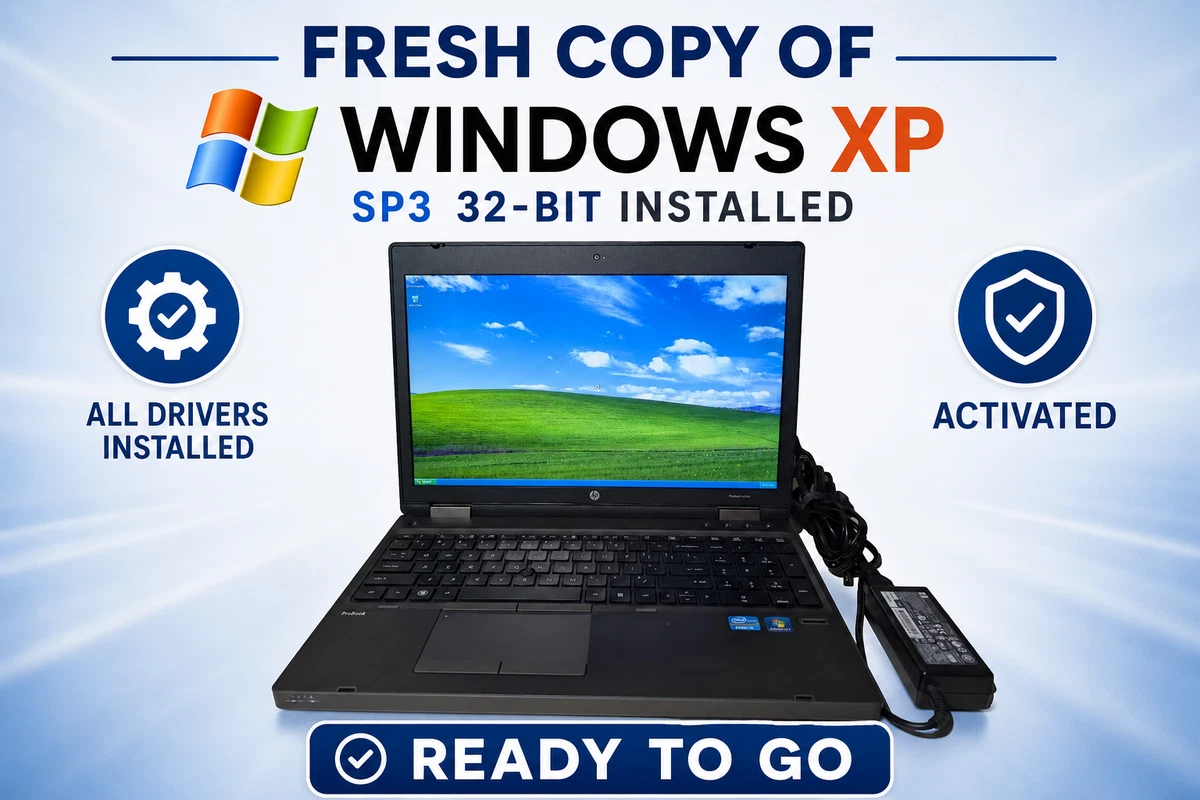 HP ProBook Windows XP PC Laptops & Netbooks for Sale - eBay