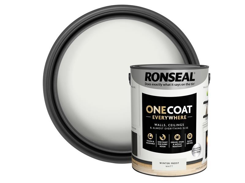 Ronseal One Coat Everywhere Interior Matt 5 Litre Kcb.7015103.22104.81 - Image 3