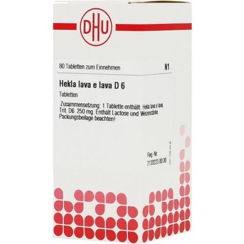 DHU-ARZNEIMITTEL GMBH & CO. KG 3x HEKLA lava e lava D 6 Tabletten 80 ST PZN 11111613