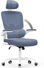 Sedia Da Ufficio Ergonomica Con Supporto Lombare Adattativo a Forma Di C, Poggia