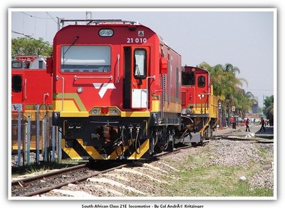 South African Class 21E   train railroad _issue2