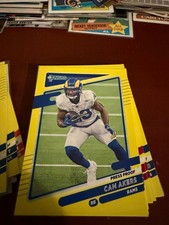 2021 Panini Donruss Press Proof Yellow Cam Akers #143