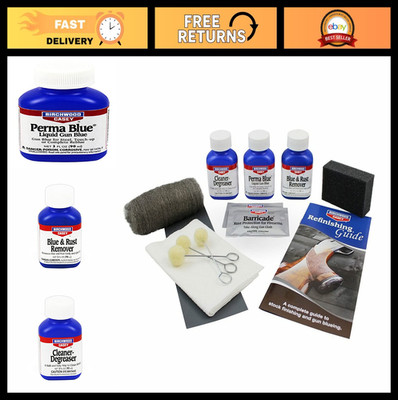 All-Inclusive Gun Blue Finishing Kit - Easy-to-Use Liquid for Cleaning & Mainten