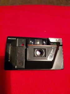 Vintage Ricoh AF-70 35mm Point & Shoot Film Camera - Tested - Riken - With Case