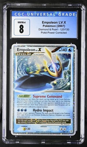 Empoleon LV.X graded CGC 8 for sale on eBay