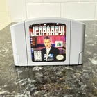 Jeopardy! (Nintendo 64, 1998) N64 Authentic Game Cart Only NICE!