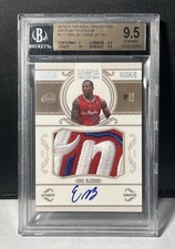 2010-11 National Treasures Eric Bledsoe RC Patch Auto Platinum RPA /5 BGS 9.5