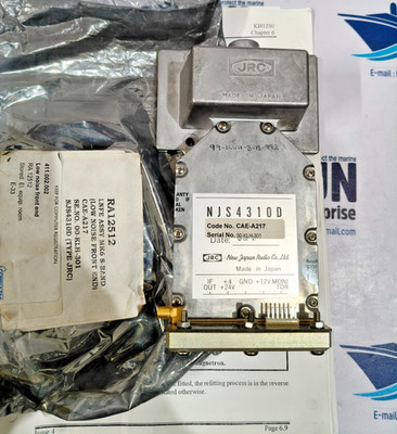 JRC NJS4310D MARINE RADAR SYSTEMS LNFE ASSY MK6 S-BAND #NEW FAST SHIPPING