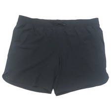 Womens Breathable Gray Athletic Shorts with Pockets 3X